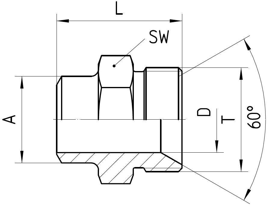 Weld-on branch