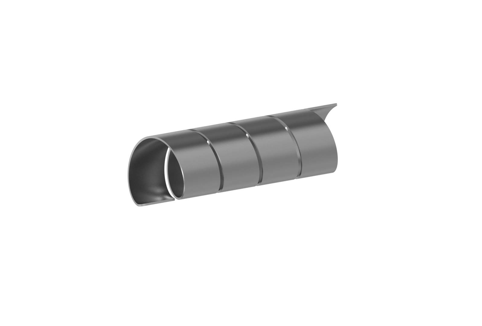 Flat steel spiral