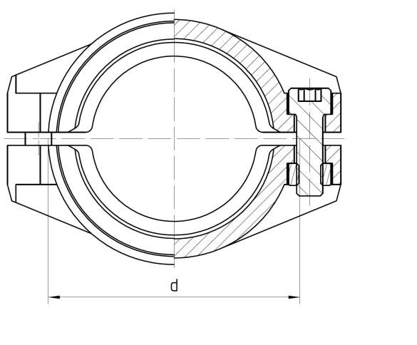 Clamp mouting 113