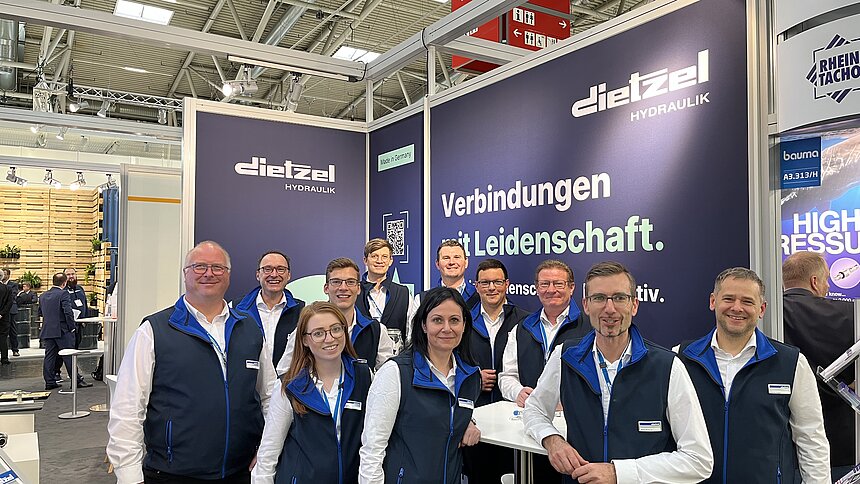 Dietzel Hydraulik Team Verkaufsmesse