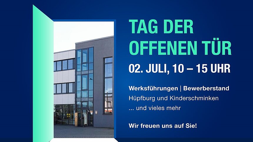 Dietzel Hydraulik Tag der offenen Tür Banner