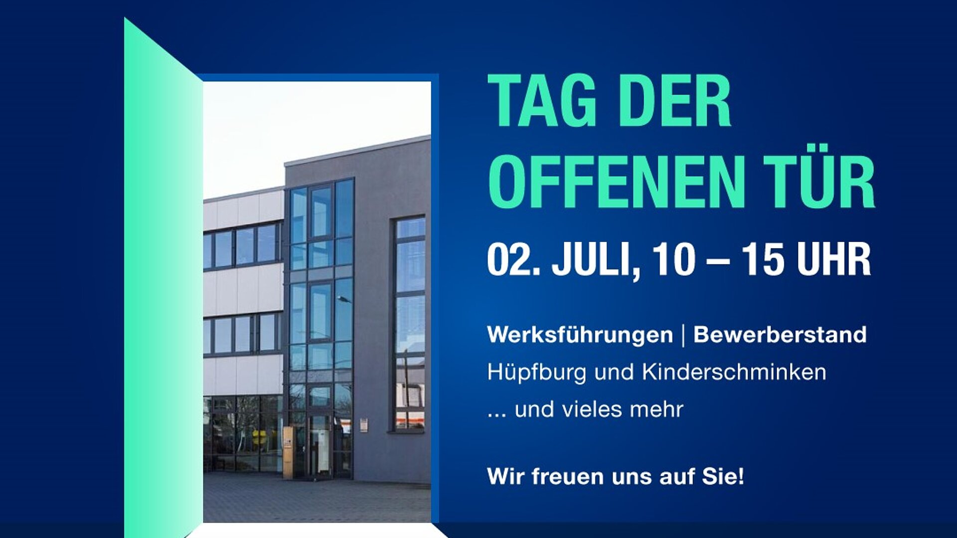 Dietzel Hydraulik Tag der offenen Tür Banner