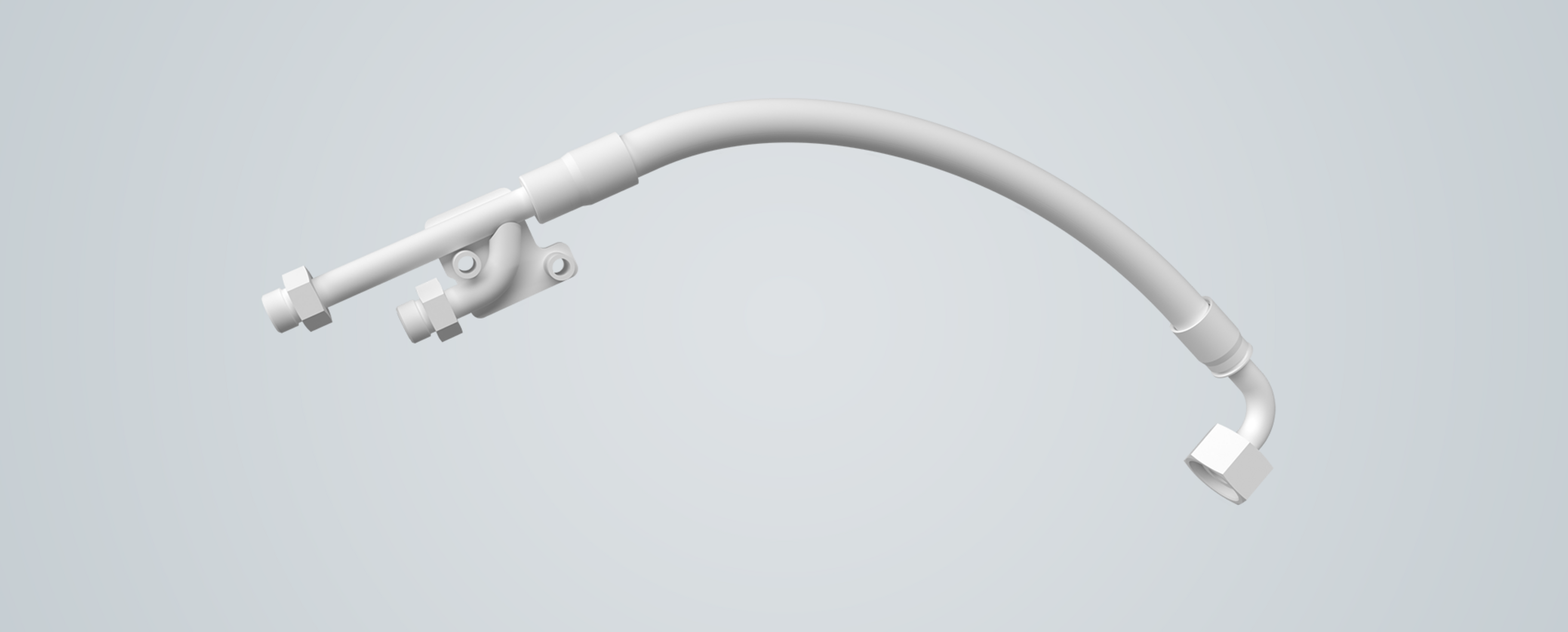 Hydrauliklösung 3D-Modell