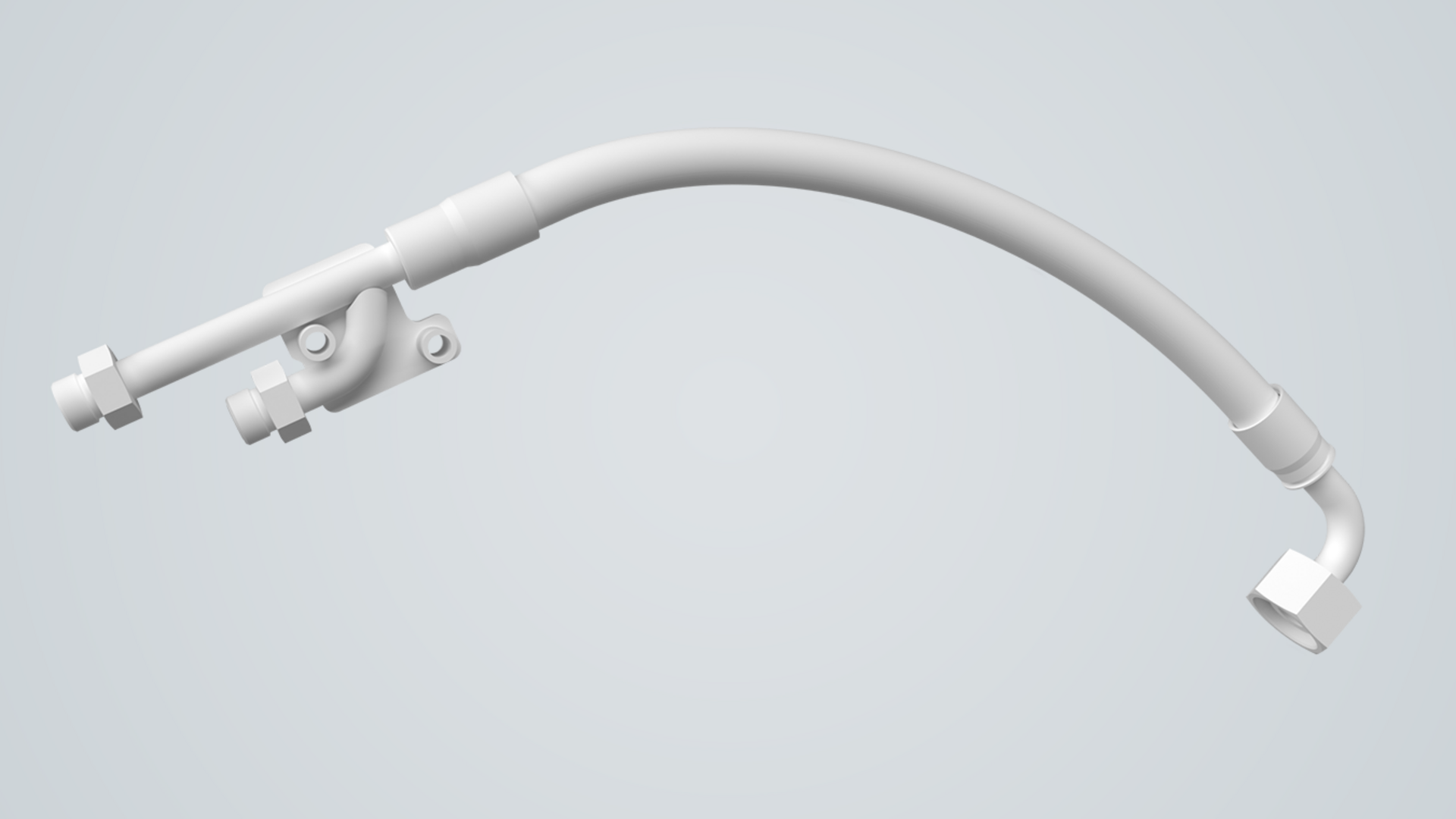 Hydrauliklösung 3D-Modell