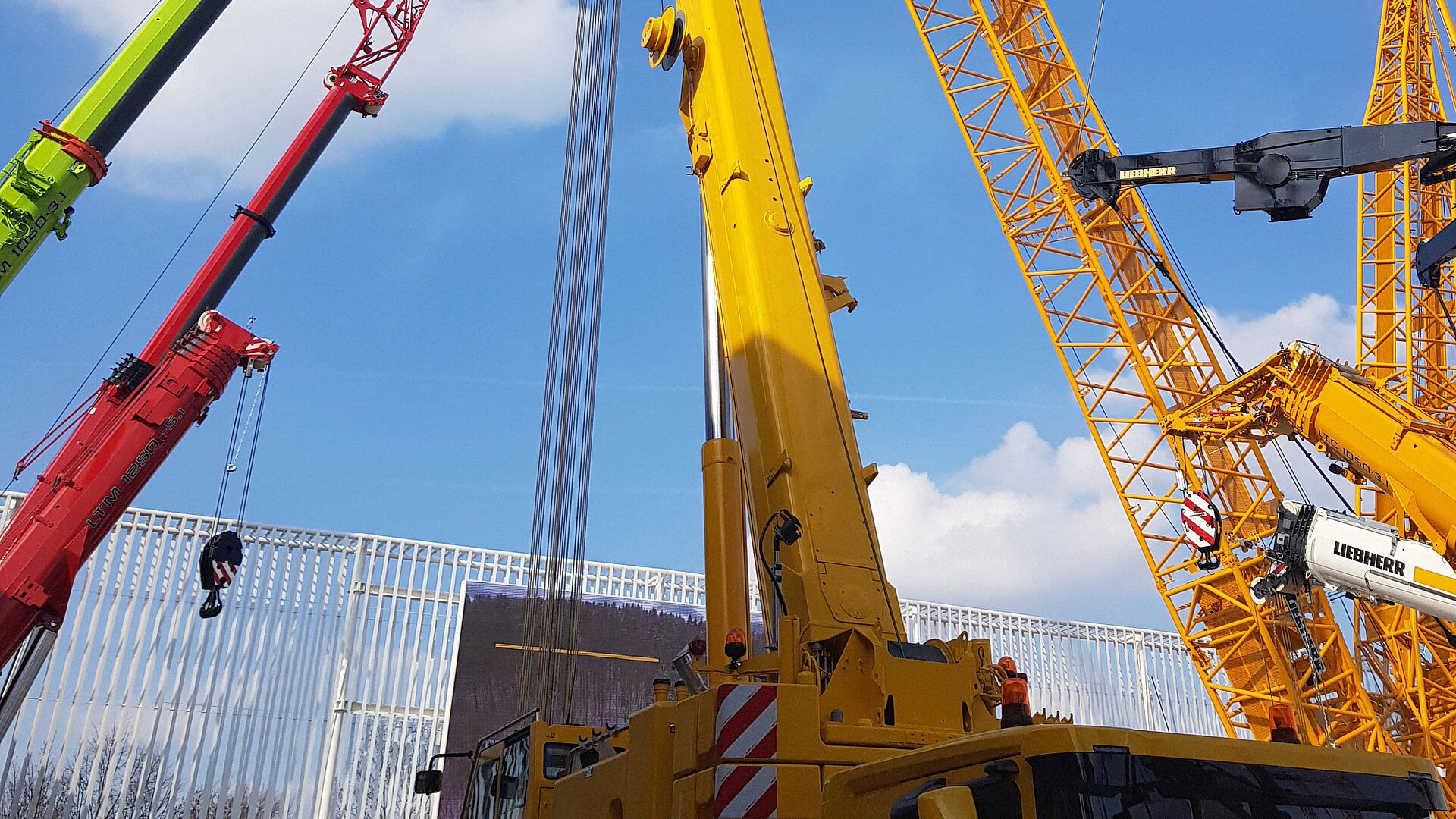 Kran Arme Bauma