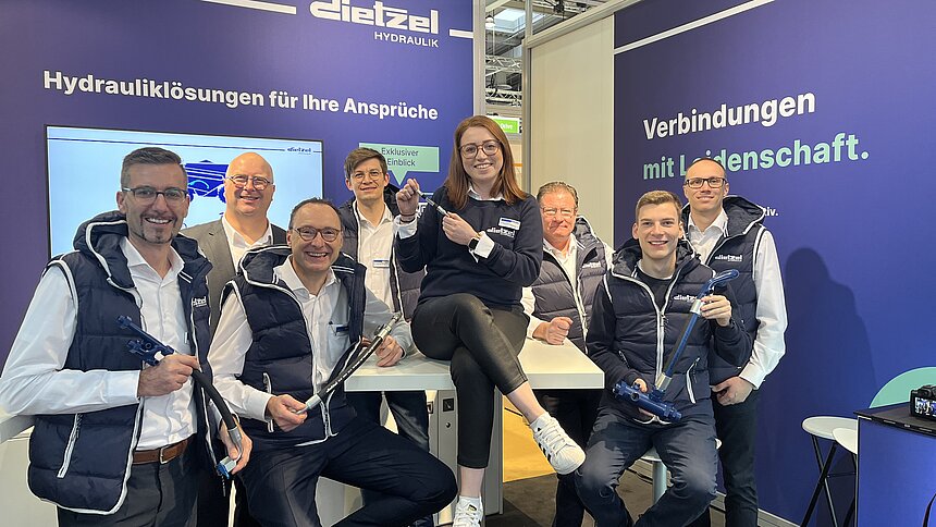 Dietzel Hydraulik Messenstand