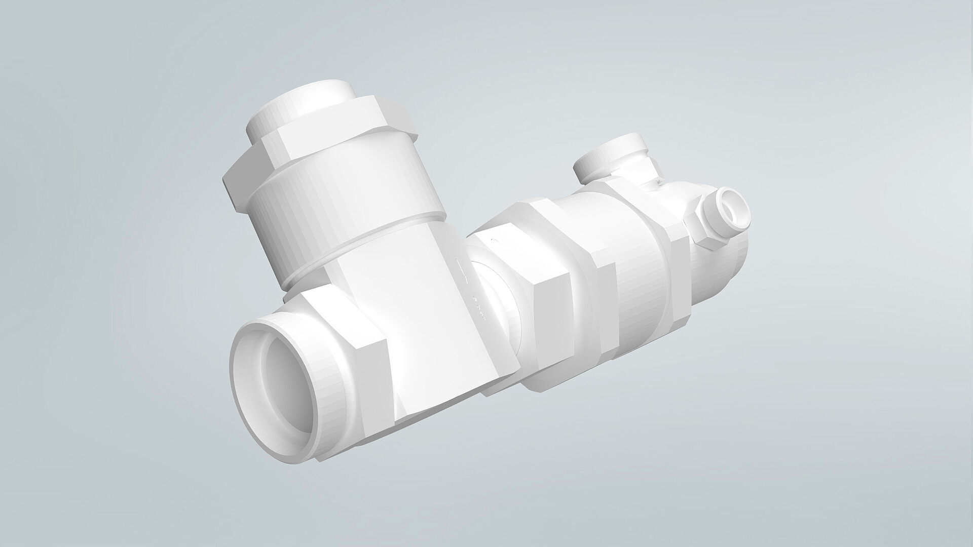 Hydraulikleitungssystem 3D-Modell