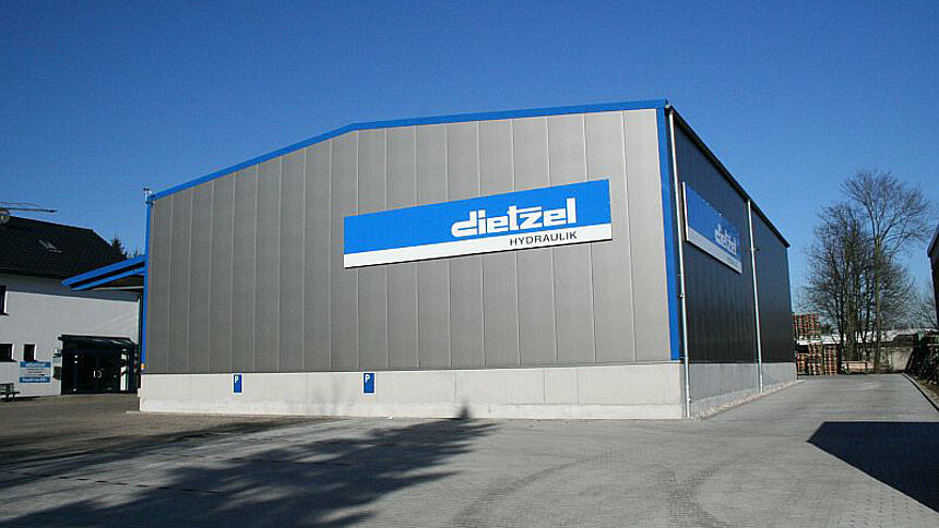 Produktionshalle Dietzel Hydraulik Xanten