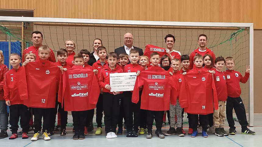 Handballtrikot Dietzel Hydraulik