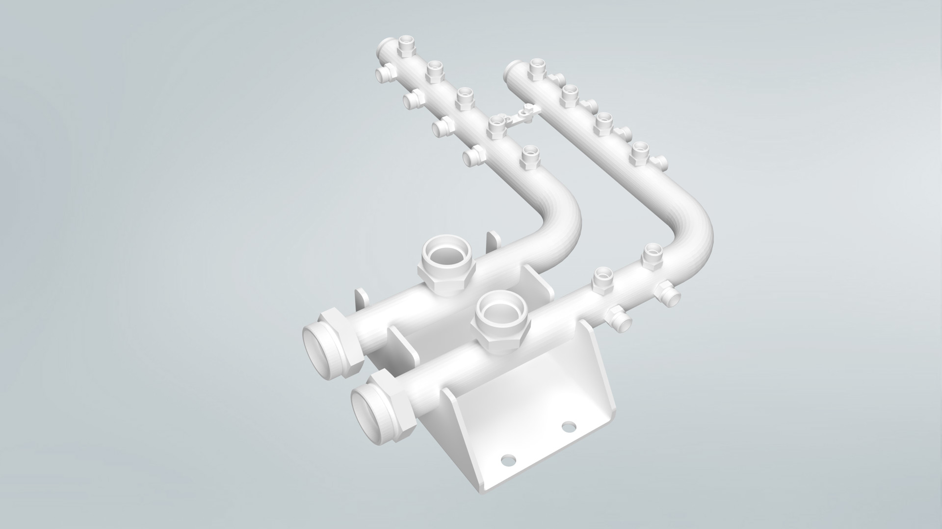 Hydrauliklösung ohne Verschraubung
